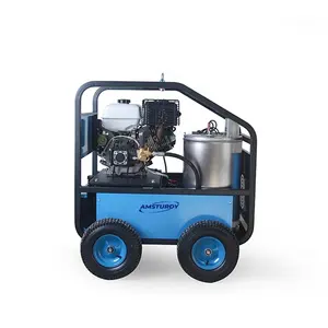Amsturdy HWG-3650 Hot Water Hogedrukreiniger High Power Pomp Benzine Machine Perfecte Reiniging Effect Hot Water Hogedrukreiniger