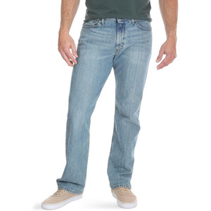 Pantalones Vaqueros de Mezclilla Rectos para Hombre, Corte Regular, Cintura Elástica Cómoda, Marca Wrangler Authentics - Product Image 5