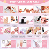 Gel UV/LED thermique à changement de couleur pour extension d'ongles, marque privée OEM, pour nail art