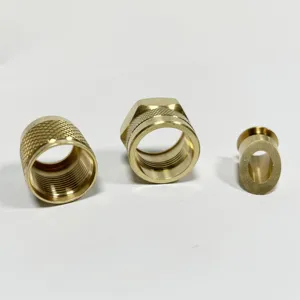 Wholesale Customized Fittings Plumbing Brass Quick Connector Brass Threaded For Water Plumbing