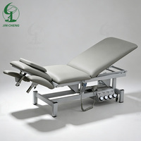 Jincheng Ensemble de meubles de spa Lit de massage électrique Lit de spa Atelier Lit de beauté électrique gris pour salon de beauté