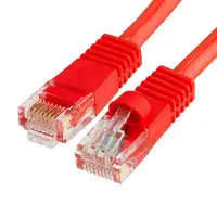 Kabel Ethernet Cat6a Mode Top, Kabel Jaringan Ethernet Cat6 Utp 3000Mm Sftp Tambal Sulam 10 M 2M 5M Kode Patch
