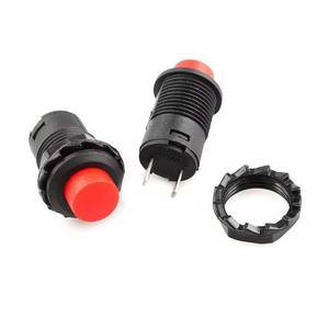 Interrupteur à bouton-poussoir rond à verrouillage DS-428 12 mm |   Interrupteur d'alimentation verrouillable en 6 couleurs (noir, blanc, rouge, bleu, vert, jaune) - Product Image 5