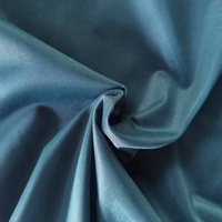 Tissu en velours mercerisé tricoté warp 100% polyester 140GSM, tricot scintillant brossé respirant, pour survêtements rétro et pyjamas pour filles