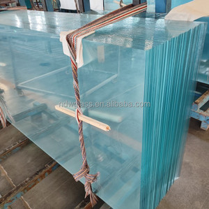 Vidrio templado endurecido de 12mm y 10mm para puerta de vidrio - Product Image 5