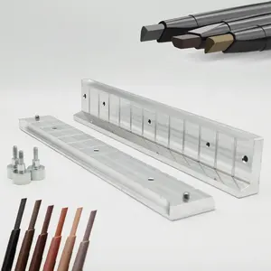 Stampo per Penna Eyeliner Sottile con Etichetta Personalizzata, 12 Cavità, Stampi Fai-da-Te per Riempimento, Stampi per Rossetto, Stampo in Alluminio per Matita Sopracciglia - Product Image 1