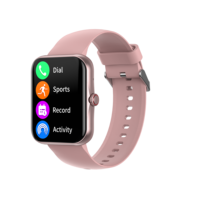 Montre intelligente de sport d'extérieur étanche IP68 pour hommes, tracker de forme physique avec contrôle tactile, système d'exploitation IOS, fonction de réponse aux appels