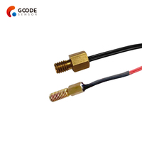Guande NTC 10K Sonde de température étanche thermique à connexion rapide Capteur de filetage M6 Précision 1%-30 ~ 150C Gamme pour l'électricité