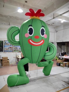 Outdoor Square Lawn Giant Decoration <strong>Inflatable</strong> Cartoon Cactus Home Decoration <strong>Garden</strong> Plant Sculpture Cactus Statues <strong>Inflatable</strong> - Product Image 2