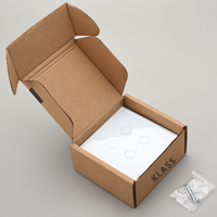 Interrupteur intelligent KLASS de luxe 220V/240V, bonne qualité, OEM/ODM, interrupteur Wi-Fi avec design tactile 2/4 voies, interrupteurs muraux