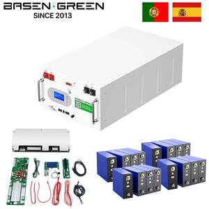 Batería Lifepo4 de Alta Calidad Basen Green de 5Kwh, 11Kwh, 15Kwh, 51.2v, 48v, 100ah, 230ah, 314ah con BMS Integrado para Almacenamiento de Energía en el Hogar - Product Image 1