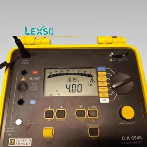เครื่องทดสอบความต้านทานฉนวน Chauvin Arnoux Ca6545 40 V ขั้นต่ำ 5100 10000 Aurix - Product Image 3