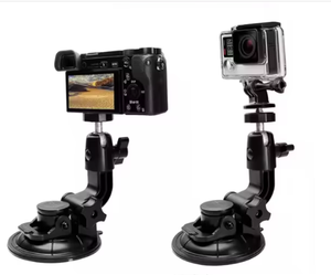 Support de caméra réglable de grande taille 9CM avec ventouse pour voiture pour <span class=keywords><strong>GoPro</strong></span> <span class=keywords><strong>Hero</strong></span> 10 <span class=keywords><strong>9</strong></span> 8 7/6/5/4/3/3+/2/1 - Product Image 2