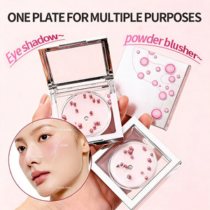 Palette de fard à joues <span class=keywords><strong>2</strong></span>-en-1 hydratante et waterproof, texture baume, personnalisable en gros pour usine, marque privée, crème pour <span class=keywords><strong>les</strong></span> yeux et <span class=keywords><strong>les</strong></span> joues - Product Image 4