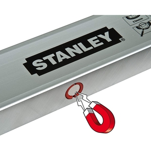 Niveau à bulle magnétique Stanley 60 cm en aluminium pour la construction et le bricolage - Product Image 6