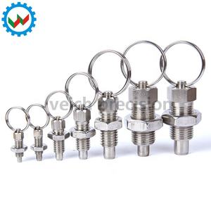 Pistone indice molla grande In Stock anello di trazione pistoni di indicizzazione retrattili a mano - Product Image 1