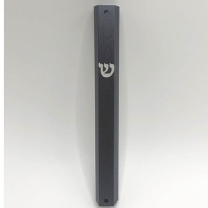 Mezuzot Boîtier Mezuzah en aluminium Classique Judaica <span class=keywords><strong>Mezuza</strong></span> Art de porte résistant aux intempéries pour la bénédiction de la maison 12.5cm(4.9 pouces) - Product Image 4