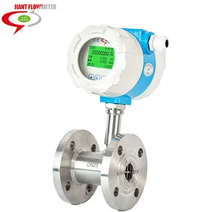 Turbine flowmeterHigh accuracy 304 stainless steel 4-20ma RS485 fuel flow meter smart water Flow meter flow instruments