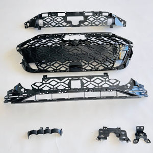 Voiture RS3 2025 + <span class=keywords><strong>calandre</strong></span> noire cadre noir grille de pare-chocs avant de voiture - Product Image 1