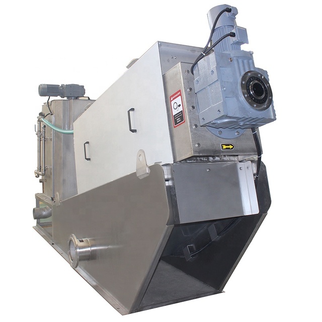SS304 Automatic Screw Oil Press Price for Sludge Dehydrator Dewatering