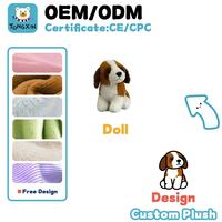 Fabricante, Venta Caliente, Diseño Personalizado, Peluche Realista de Perro, Juguete de Peluche de Cachorro, Poliéster y Algodón Ecológicos, CE
