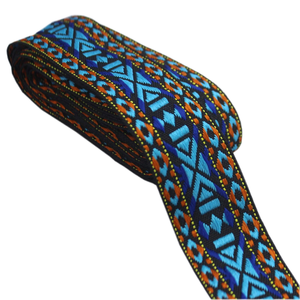 Cinta Decorativa de Poliéster Jacquard de 1 Pulgada de Ancho para Bolsos, Correas de Hombro y Accesorios de Ropa - Product Image 1