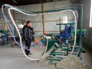 Máquina de pulverización de mortero de cemento de hormigón de fibra de vidrio <span class=keywords><strong>GRC</strong></span>/GRFC de alta velocidad Precio del mezclador de hormigón - Product Image 5