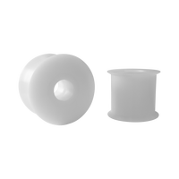 Taille personnalisée haute dureté UHMW-PE Nylon POM rouleau acétal rouleau avec roulement OEM résistance à l'usure poulie roue