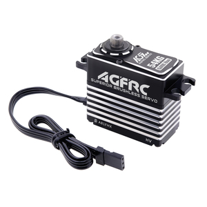 AGFRC 25T 54Kg Alto Torque 4BB 0.082s 8.4V HV Digital Programable 4 Polos Sin Escobillas para Coche RC, Helicóptero Grande y Robot - Product Image 2