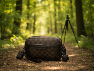 Men's 3 In 1 <b>Camera</b> <b>Bag</b> Leather Casual Style For <b>Camera</b> Use - Product Image 2