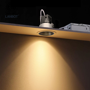 Lanbot 15W ETL Modern Trimless LED COB Downlight, Commercial avec boîte de jonction - Product Image 2