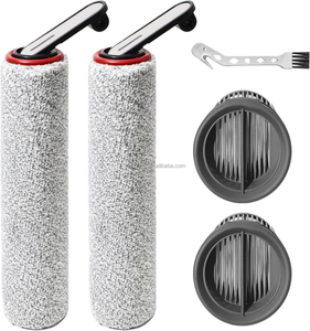 Accessoires de rouleau de brosse pour Dreame Mova K20 / K20 <span class=keywords><strong>Pro</strong></span> / K30 / K30 Mix pièces de rechange pour aspirateur humide et sec filtre HEPA - Product Image 1