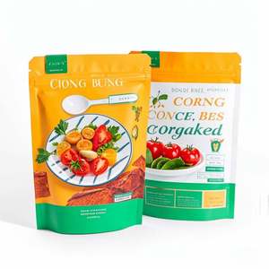 Bolsa de pie de 121 g de grado 259 de alta temperatura personalizada para Moin, bolsa de embalaje de alimentos congelados para Moi - Product Image 1