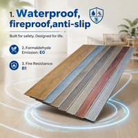 Fabricant chinois de planches de vinyle imperméables à effet bois de 4 mm, 5 mm, 6 mm, système de clic, PVC, plastique, SPC, LVT, LVP, pour sols intérieurs