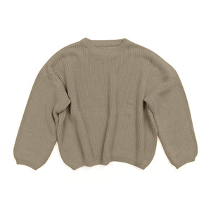 Nouveau <span class=keywords><strong>Pull</strong></span> à Col Rond en Pur Coton Tricoté pour Bébé <span class=keywords><strong>Fille</strong></span>, Haut Tricoté de Printemps pour Enfants, <span class=keywords><strong>Pull</strong></span> pour Tout-petits Filles - Product Image 4