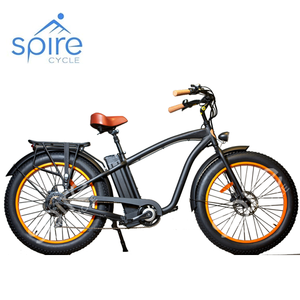 จักรยานไฟฟ้า Spire Cycle รุ่น PC-E18087F ขนาด 26 นิ้ว แบบ Fat Cruiser 7 สปีด 250 วัตต์ (8 FUN) แบตเตอรี่ลิเธียม 36 โวลต์ 20 แอมป์ชั่วโมง มอเตอร์ฮับหลัง โครงอะลูมิเนียม PC-E1808 - Product Image 5