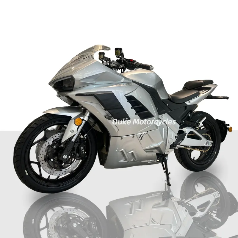 Fabrika doğrudan Motocicleta Electrica 72V off road motor spor yarış elektrikli motosiklet
