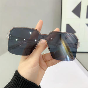 Gafas de sol New <span class=keywords><strong>Hipster</strong></span> Gafas de sol Online Celebrity Fashion UV Driving Gafas Hombres Slim - Product Image 4