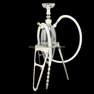 Commend 304 acier inoxydable verre narguilé Shisha <span class=keywords><strong>sans</strong></span> lumière pour fumer narguilé Sheesha <span class=keywords><strong>Chicha</strong></span> <span class=keywords><strong>tabac</strong></span> Cigarette boîte de nuit - Product Image 1