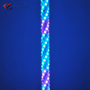 ใหม่ล่าสุดไฟแอลอีดีแบบไล่ล่าได้หลากสีในฝัน3/4/5/6FT แส้แอลอี<span class=keywords><strong>ด</strong></span>ีแบบสองชั้นสำหรับรถ ATV UTV off-road - Product Image 4