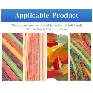 High Output Twist Sour Belt <strong>Twizzler</strong>-Style Rainbow Licorice Extruding Machine Halal Sour Belt Gummy Line for Sale - Product Image 3