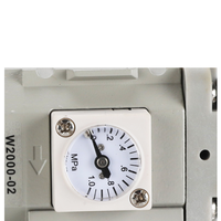 Unité combinée FRL (Filtre, Régulateur, Lubrificateur) pneumatique de type CKD série C C1010-C4010, garantie 1 an, pour air comprimé