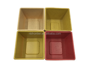 China fabricada <span class=keywords><strong>casa</strong></span> decoración Natural barato de fibra de bambú de macetas de flores - Product Image 3