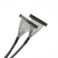Kabel LCD Koaksial Mikro LVDS DF56C-26S-0.3V(51) MIPI DF56 0.3-26P-100MM-B 26P
