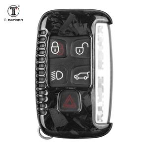 Custodia per chiave a distanza per auto in fibra forgiata a 5 pulsanti per Land <span class=keywords><strong>Rover</strong></span> <span class=keywords><strong>Range</strong></span> <span class=keywords><strong>Rover</strong></span> LR4 <span class=keywords><strong>Sport</strong></span> Evoque copri chiavi T-carbon <span class=keywords><strong>accessori</strong></span> per auto - Product Image 6