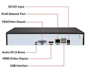 Tuya Thông Minh H.265 4K/8MP 4CH NVR Hỗ Trợ Con Người Phát Hiện Khuôn Mặt Con Người Phát Hiện Chuyển Động CCTV NVR Ghi - Product Image 5