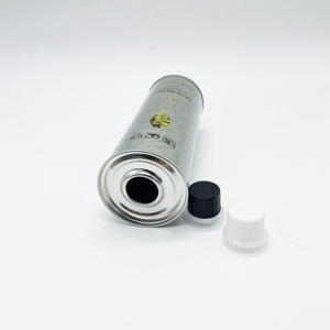 Prix d'usine, logo personnalisé, emballage d'huile de cuisson, boîte en métal ronde de 0,5 L pour huile d'olive - Product Image 3
