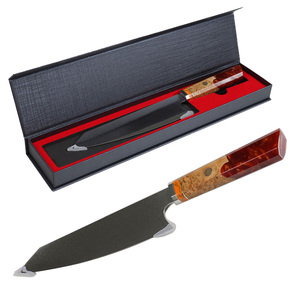 Cuchillo de <span class=keywords><strong>Chef</strong></span> Kiritsuke de Acero Damasco 9Cr, Diseño OEM/ODM, MOQ Bajo, Imágenes/Vídeos de Alta Calidad Gratis, Logotipo Personalizado, Tiempo de Entrega Rápido - Product Image 1