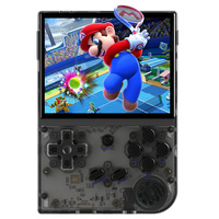 Écran IPS de 3,5 pouces, carte TF 32 Go + 128 Go, console de jeu ANBERNIC RG35XX (version 2024) avec plus de 10 000 jeux, 7 heures de temps de jeu