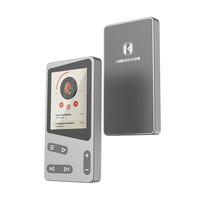 Hbnkh Nouveau lecteur de musique MP3 MP4 portable de conception spéciale 2,4 pouces 16 Go avec écouteurs, carte TF, lecture d'e-book, lecteur de musique Android